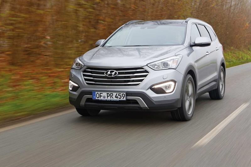 Der Hyundai Grand Santa Fe ist ausschließlich als Diesel zu haben.