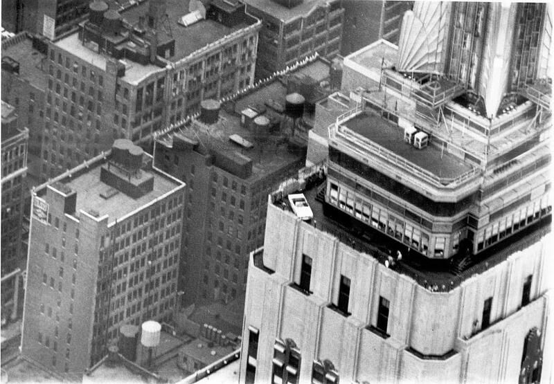 1965 wurde der erste Ford Mustang ebenfalls auf dem Empire State Building vorgestellt.