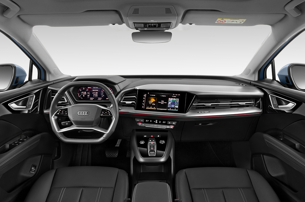 Audi Q4 Sportback e-tron (Baujahr 2022) Advanced 5 Türen Cockpit und Innenraum