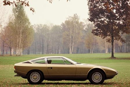 Die keilförmige Karosserie des Maserati Kamshin von 1972 gehört zu den eindrucksvollsten Entwicklungen des Atelier Bertone.