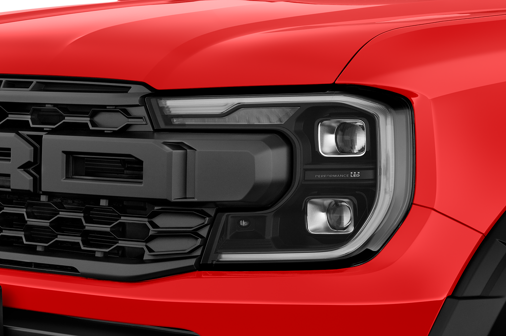 Ford Ranger (Baujahr 2023) Raptor Crew Cab 5 Türen Scheinwerfer