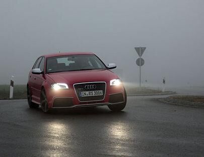 Der Audi A3 RS Sportback gibt sich dezent.