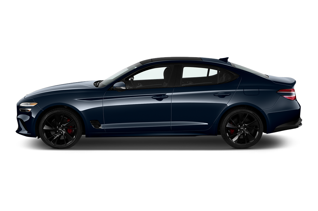 Genesis G70 (Baujahr 2023) Sport 4 Türen Seitenansicht