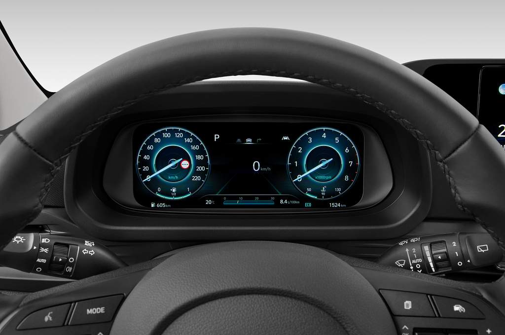 Hyundai Bayon (Baujahr 2021) Trend 5 Türen Tacho und Fahrerinstrumente