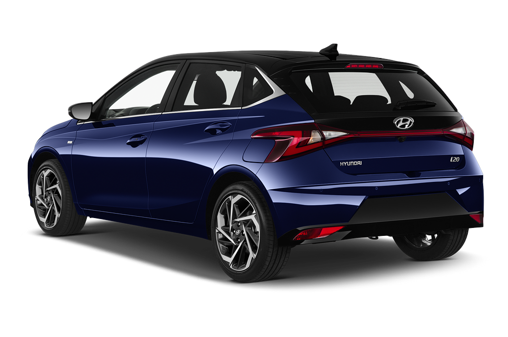 Hyundai i20 (Baujahr 2021) Prime 5 Türen seitlich hinten