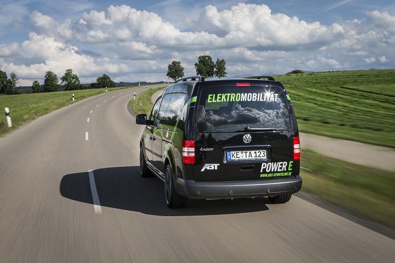 Abt E-Caddy - unterwegs im Einsatz
