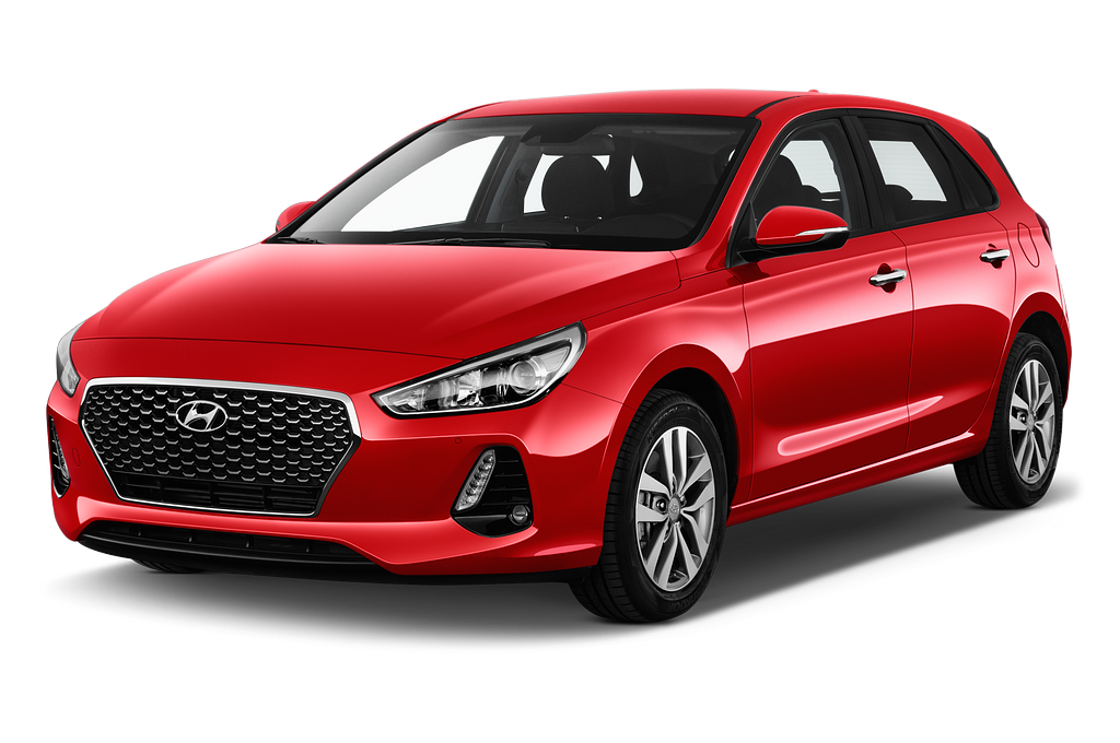 Hyundai i30 (Baujahr 2020) Trend 5 Türen seitlich vorne