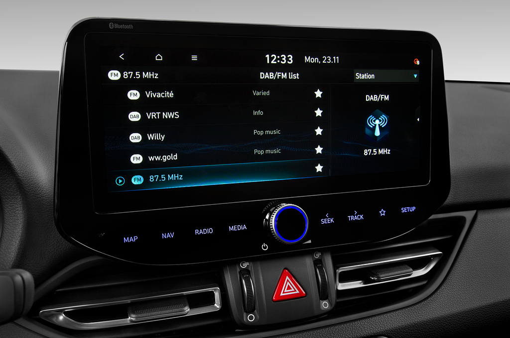 Hyundai i30 (Baujahr 2020) Trend 5 Türen Radio und Infotainmentsystem