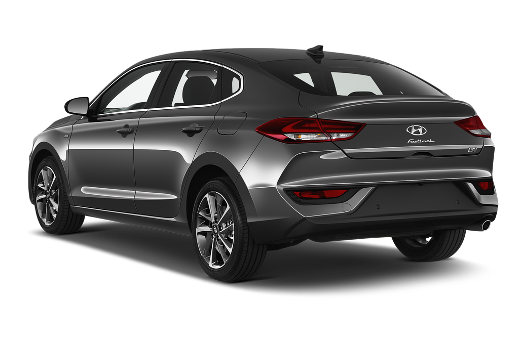 Hyundai i30 Fastback (Baujahr 2020) Prime 5 Türen seitlich hinten