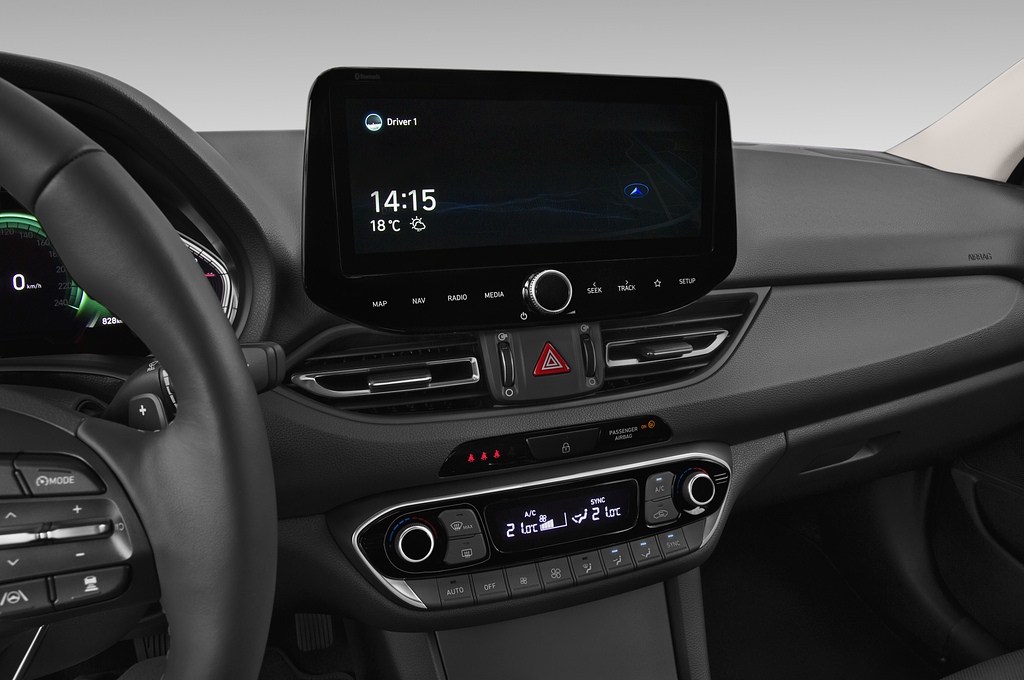 Hyundai i30 Fastback (Baujahr 2020) Prime 5 Türen Mittelkonsole