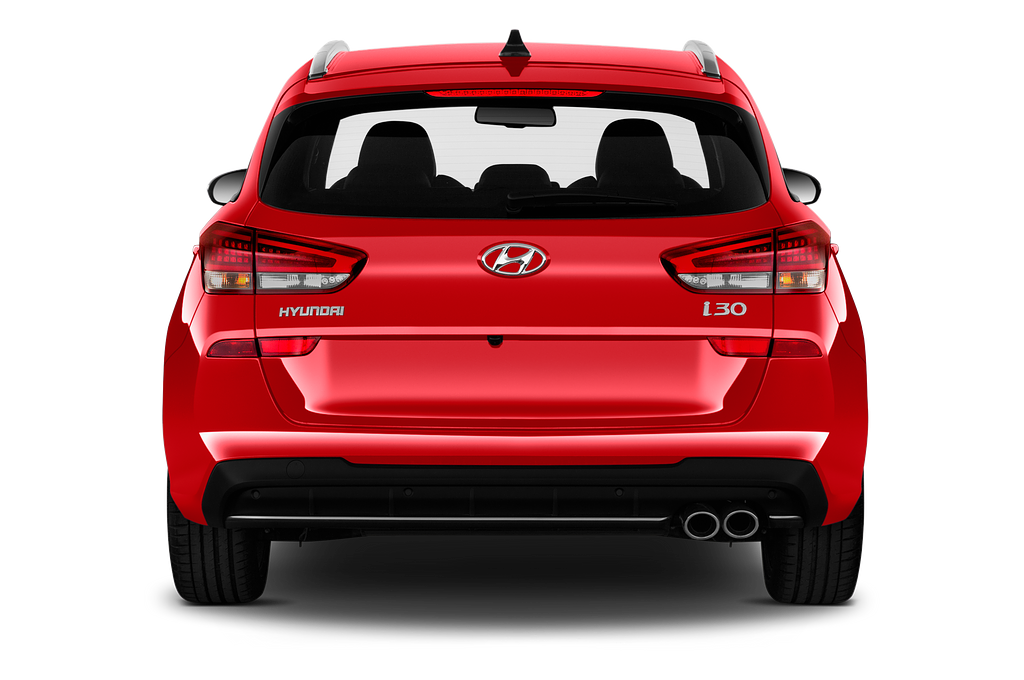 Hyundai i30 Kombi (Baujahr 2020) N-Line 5 Türen Heckansicht