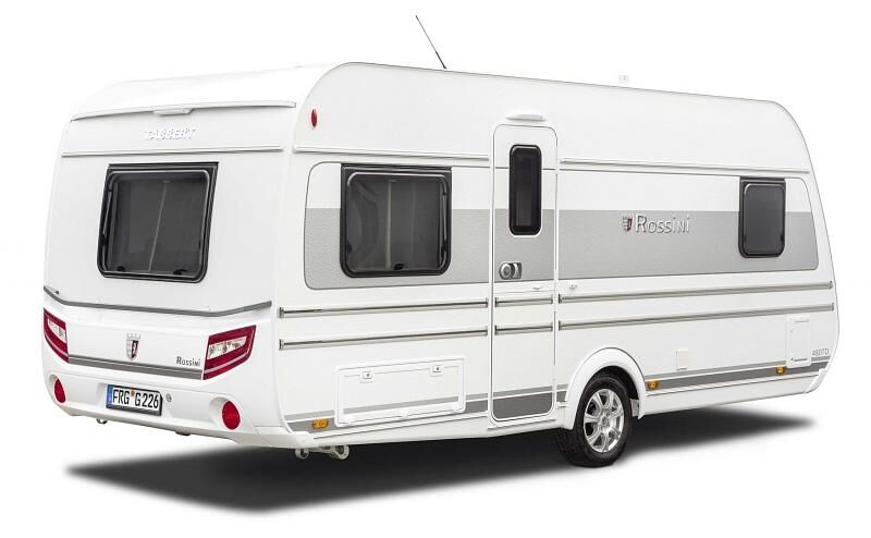 Eine neue Baureihe für Einsteiger: Tabbert Rossini 480 TD.