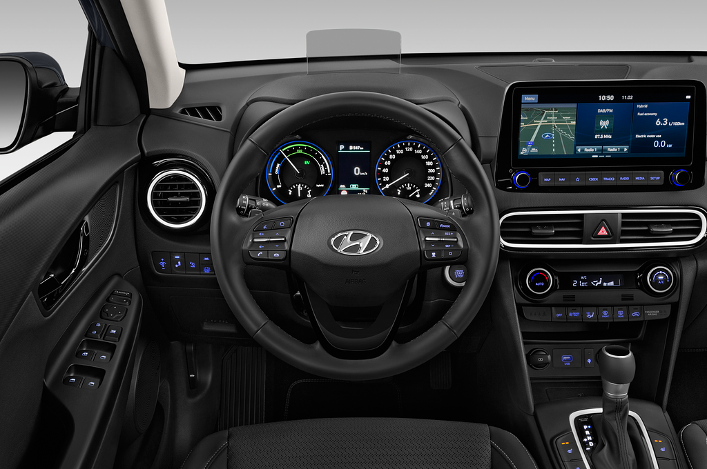 Hyundai Kona Hybrid (Baujahr 2021) Trend 5 Türen Lenkrad