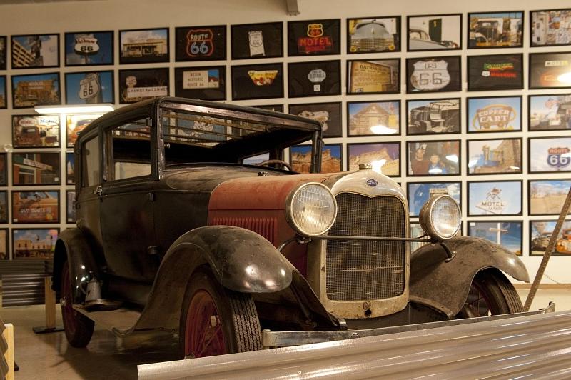 Ein Ford Model A Sedan von 1929.