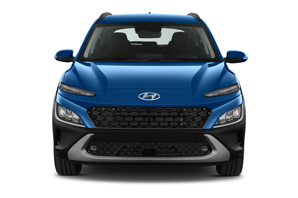 Hyundai Kona Hybrid (Baujahr 2021) Trend 5 Türen Frontansicht