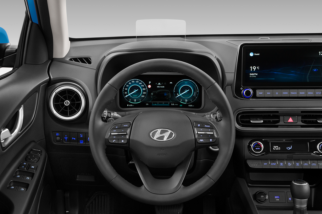 Hyundai Kona Hybrid (Baujahr 2021) Trend 5 Türen Lenkrad