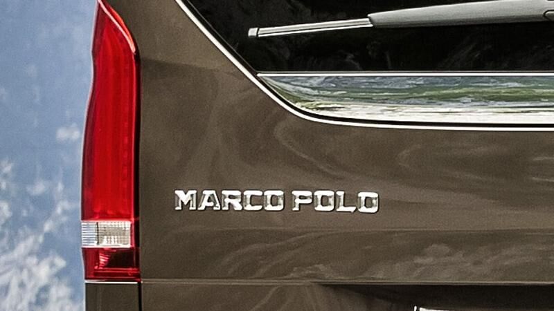 Der Mercedes-Benz Marco Polo verfügt über zahlreiche Fahrassistenzsystem.