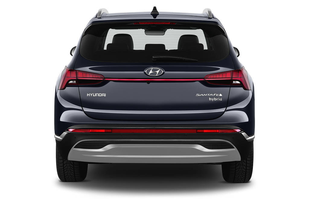 Hyundai Santa FE (Baujahr 2021) Prime 5 Türen Heckansicht