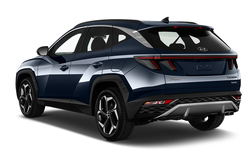 Hyundai Tucson (Baujahr 2021) Prime 5 Türen seitlich hinten