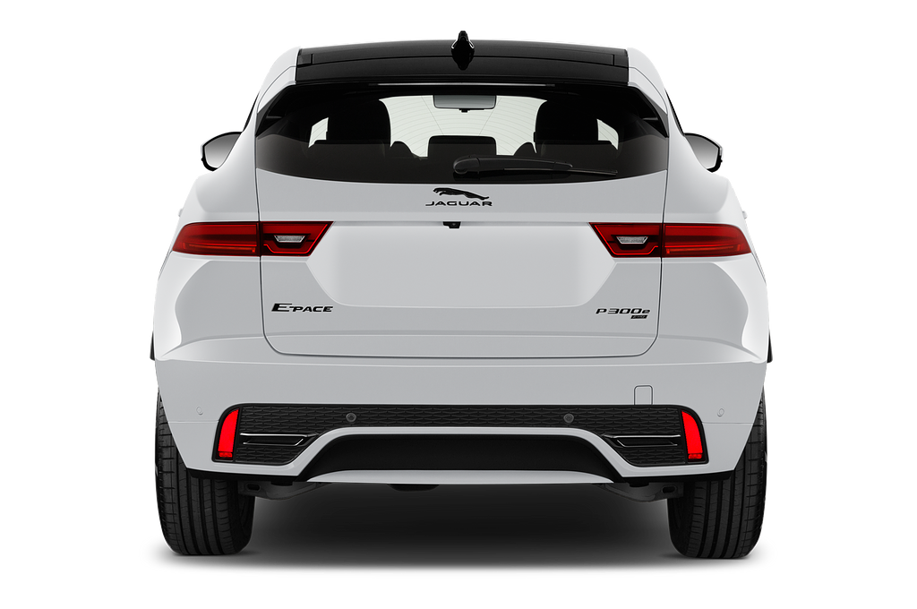Jaguar E-Pace (Baujahr 2021) R Dynamic HSE 5 Türen Heckansicht