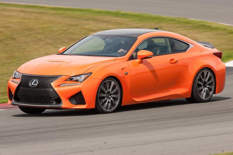Lexus RC F - mit knapp 1,8 Tonnen kein Leergewicht