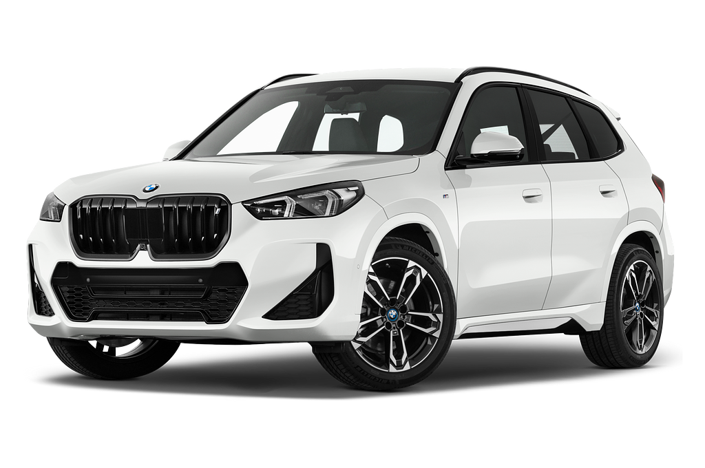 BMW iX1 (Baujahr 2023) M Sportpaket 5 Türen seitlich vorne mit Felge