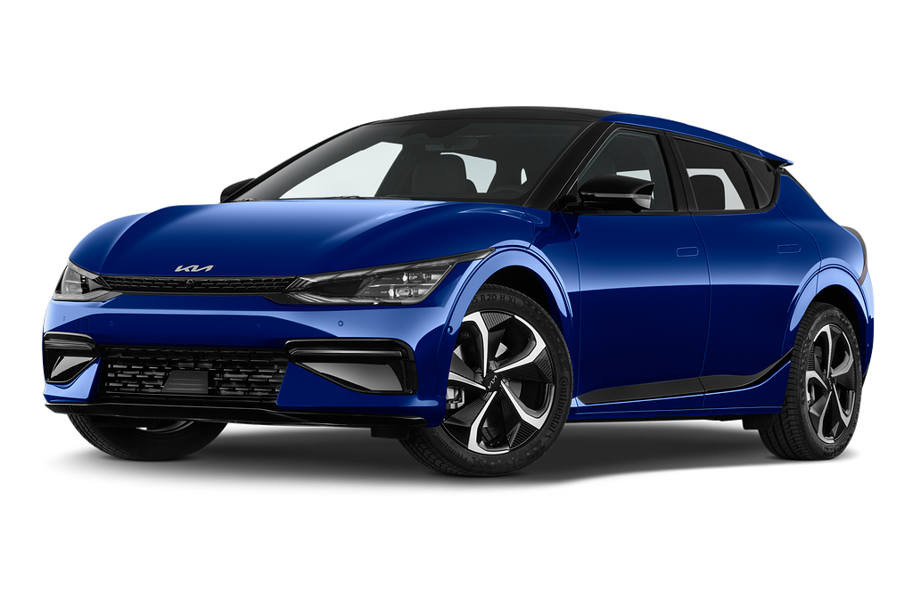 Kia EV6 (Baujahr 2022) GT-line package 5 Türen seitlich vorne mit Felge