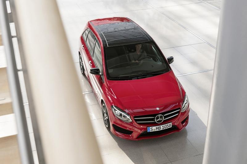 Mercedes B-Klasse Modellpflege 2015 - von außen hat sich nur wenig getan