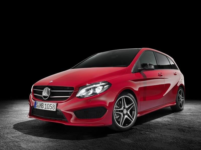 Mercedes B-Klasse Modellpflege 2015 - Topmodell ist der B 250 4matic