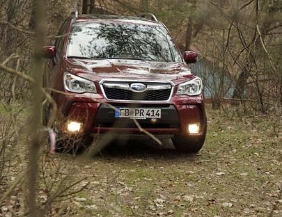 Hat man mit einem PKW immer Bedenken irgendwo stecken zu bleiben, so muss es beim Forester dann schon ganz dick kommen.