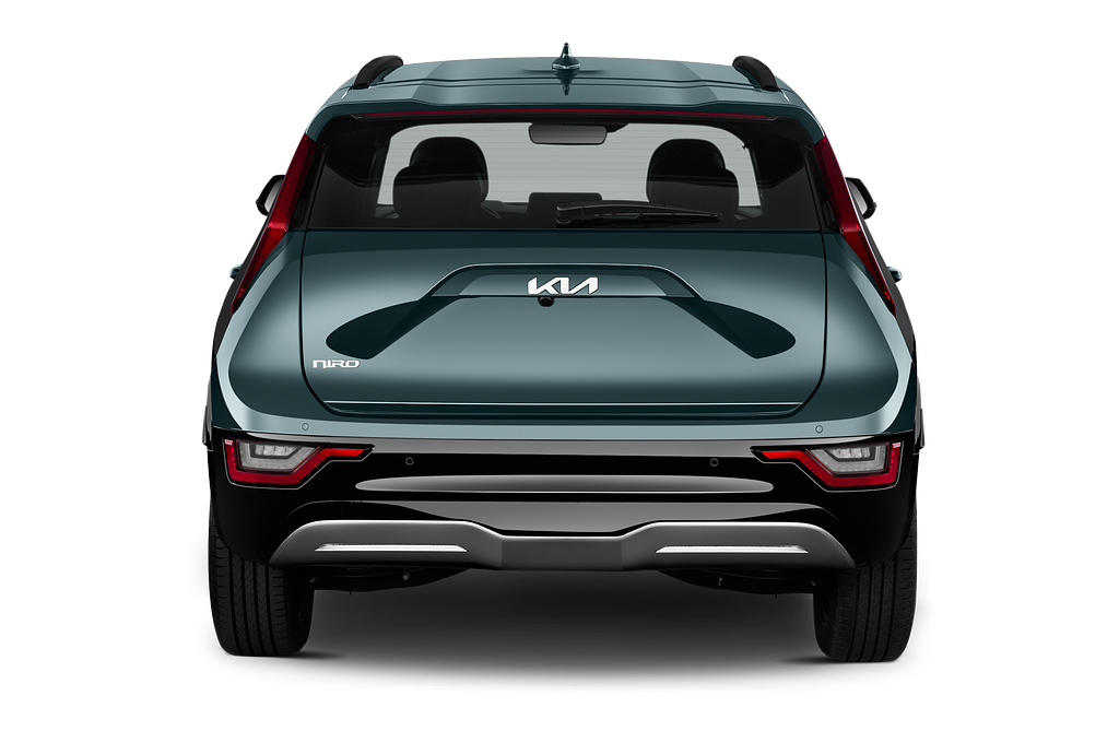 Kia Niro EV (Baujahr 2023) Inspiration 5 Türen Heckansicht