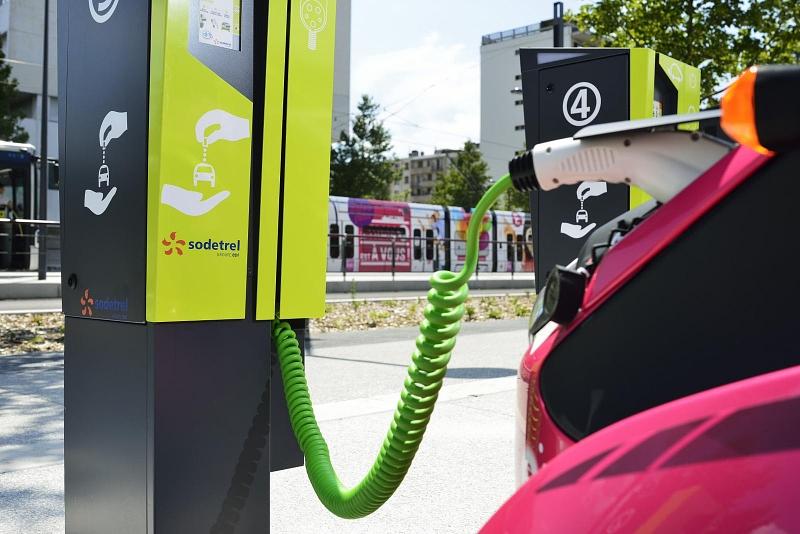 Toyota i-Road in Grenoble