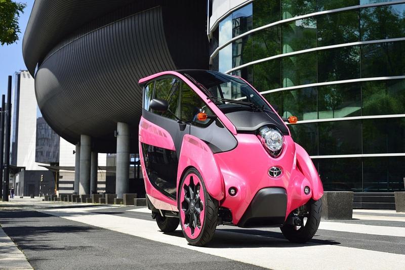 Toyota i-Road in Grenoble