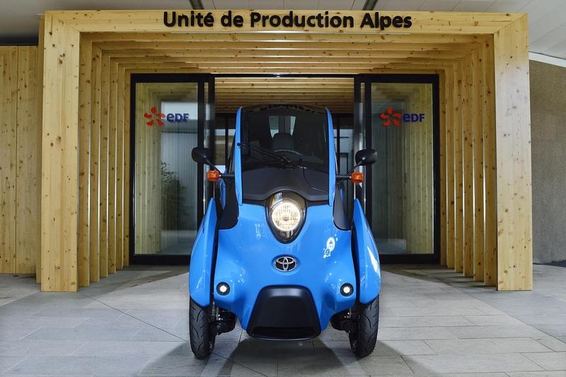 Toyota i-Road in Grenoble