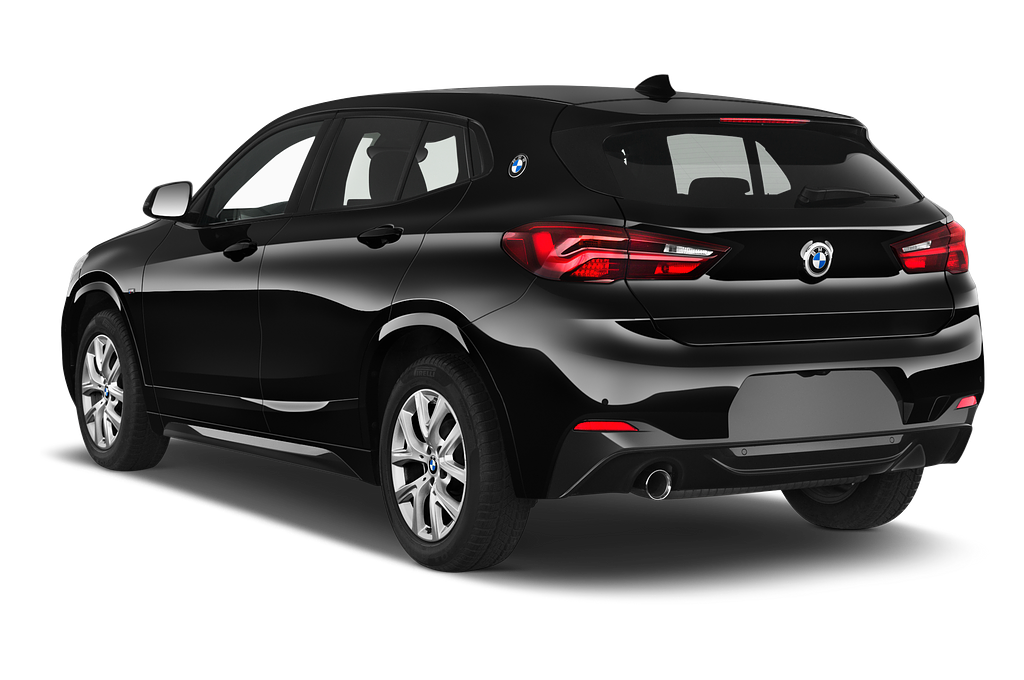 BMW X2 (Baujahr 2023) M Sport 5 Türen seitlich hinten