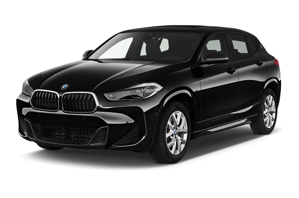 BMW X2 (Baujahr 2023) M Sport 5 Türen seitlich vorne