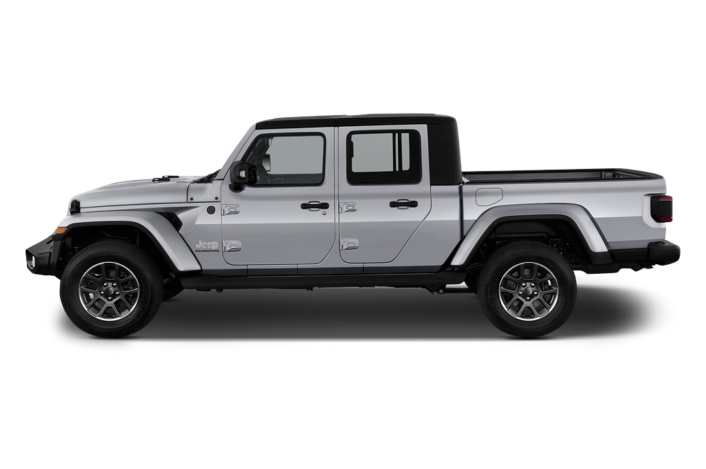 Jeep Gladiator (Baujahr 2023) Overland Crew Cab 4 Türen Seitenansicht