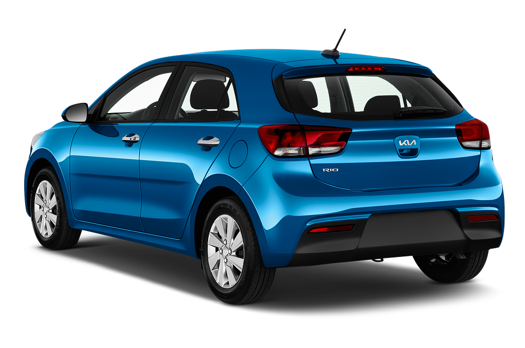 Kia Rio (Baujahr 2021) Spirit 5 Türen seitlich hinten