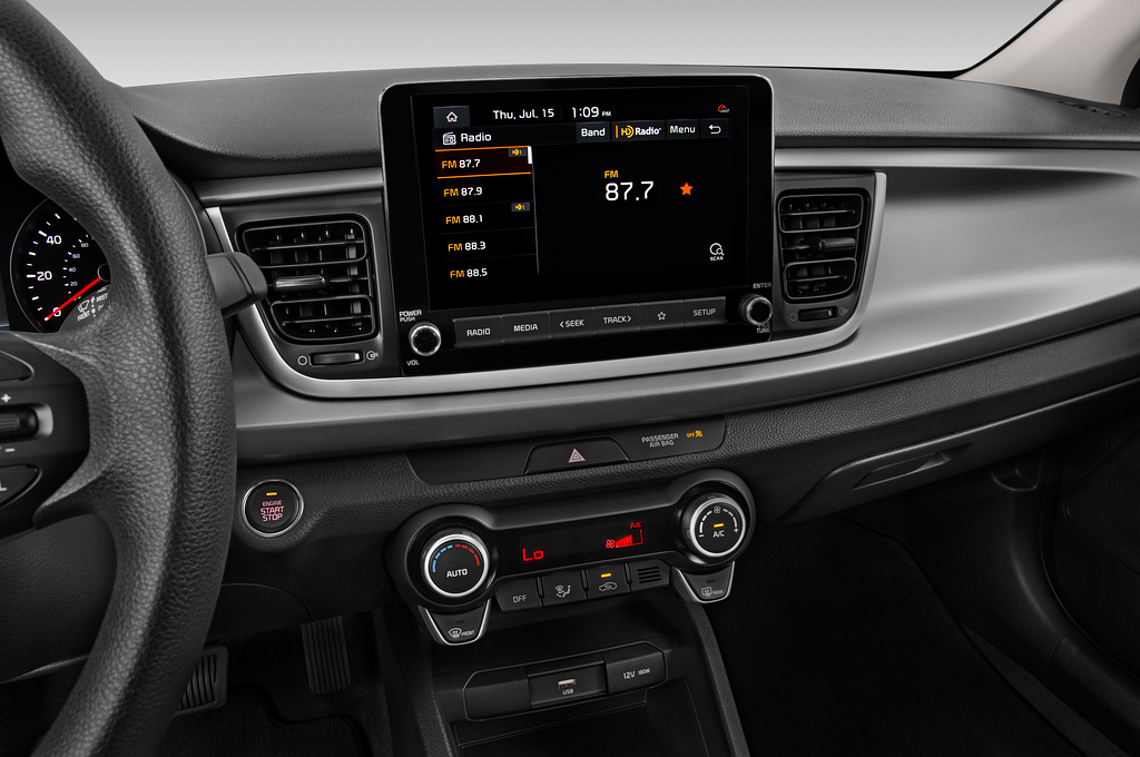 Kia Rio (Baujahr 2021) Spirit 5 Türen Mittelkonsole