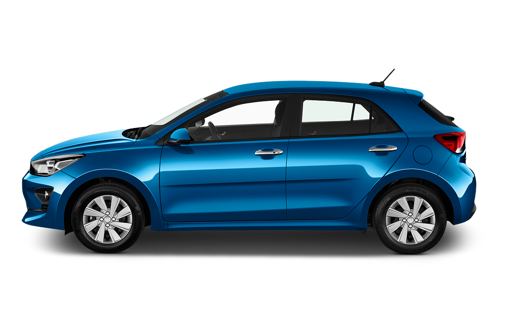 Kia Rio (Baujahr 2021) Spirit 5 Türen Seitenansicht