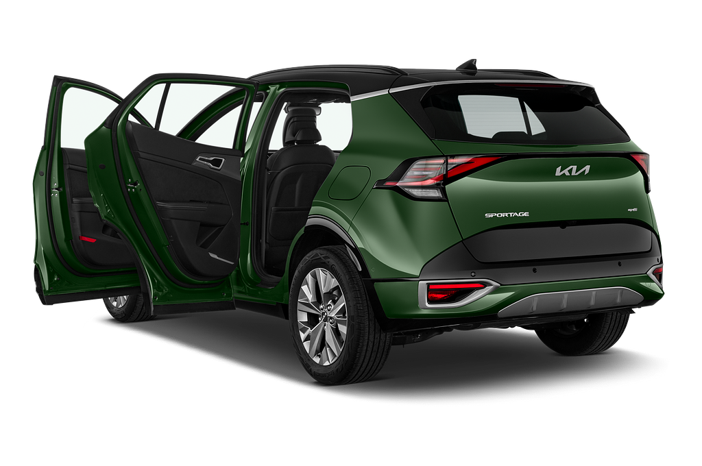 Kia Sportage (Baujahr 2022) GT-Line 5 Türen Tür geöffnet