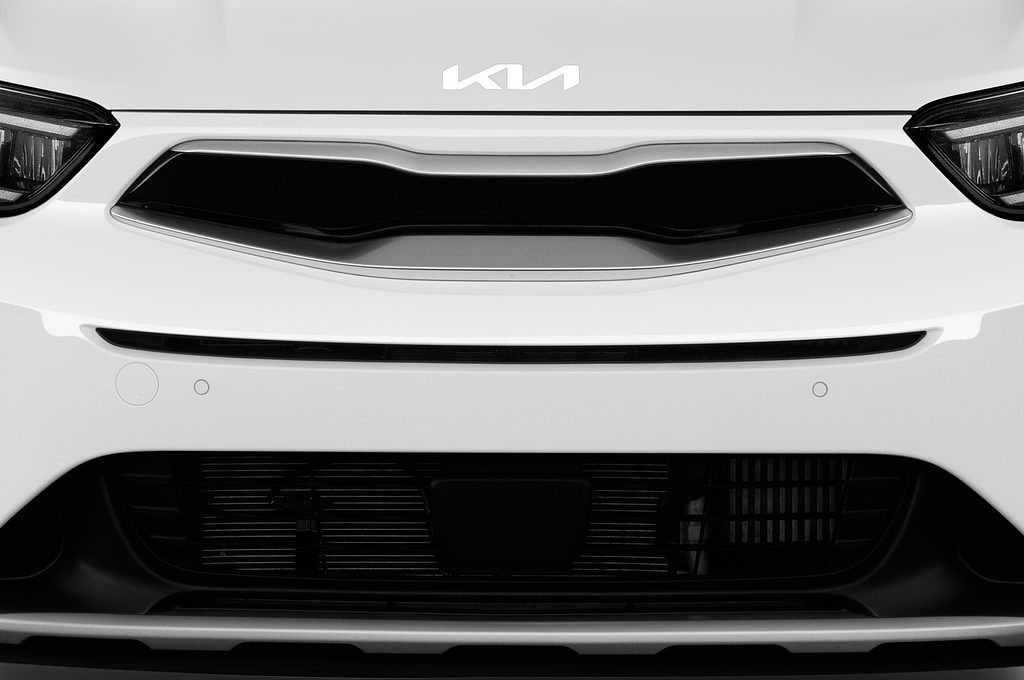 Kia Stonic (Baujahr 2023) Spirit 5 Türen Kühlergrill und Scheinwerfer