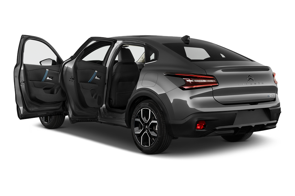 Citroen E-C4 X (Baujahr 2023) Shine 5 Türen Tür geöffnet