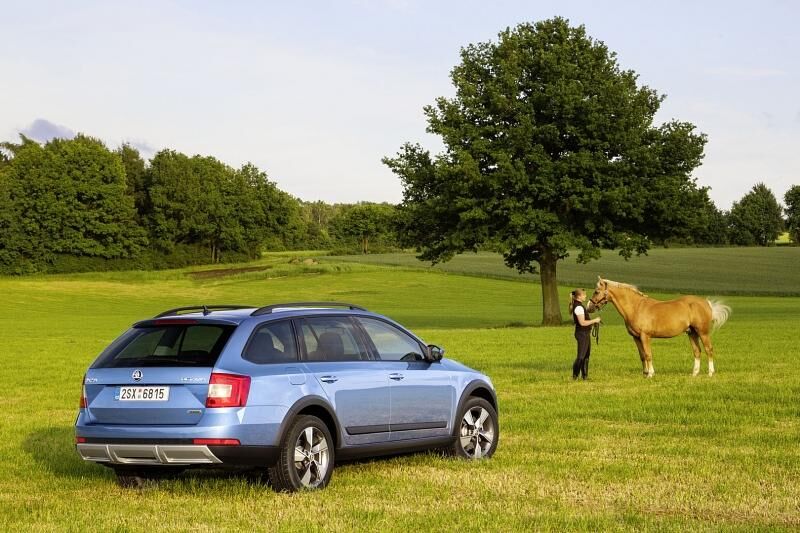 Der Skoda Octavia Scout 2,0 TDI/110 kW Green tec hat 150 Pferdestärken.