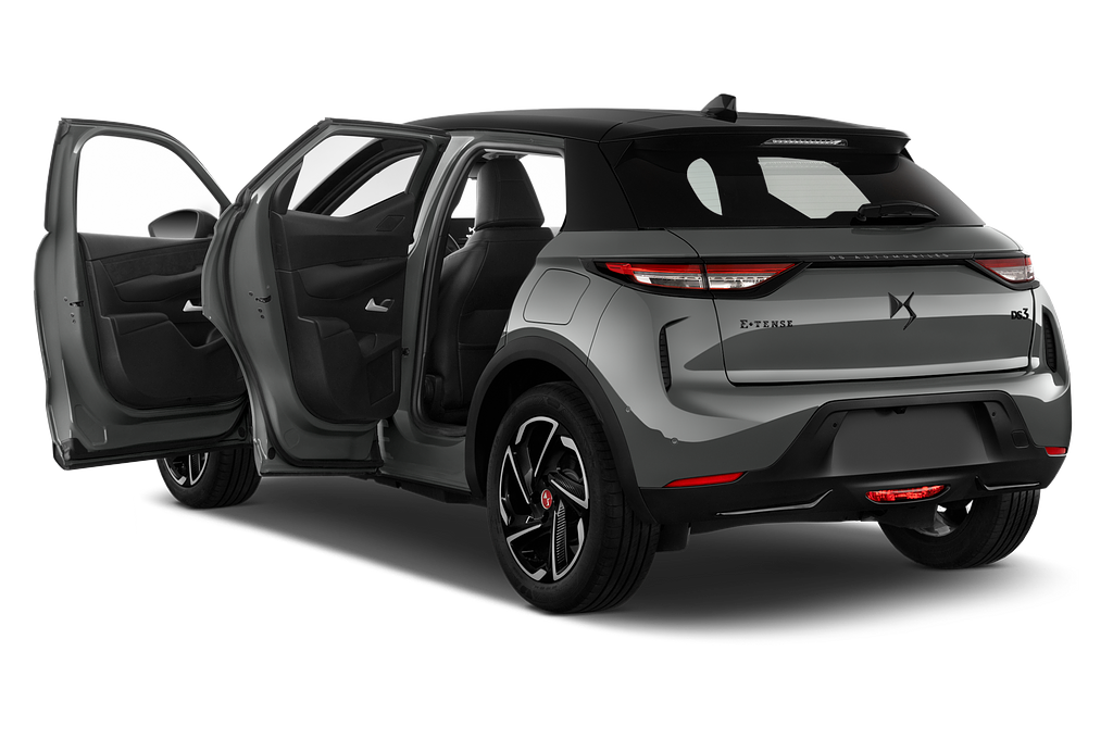 DS DS 3 (Baujahr 2023) EV Performance Line 5 Türen Tür geöffnet