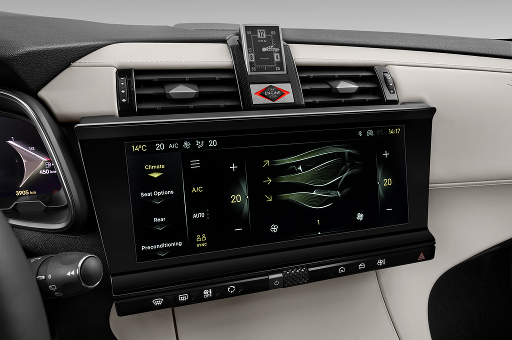 DS DS 7 (Baujahr 2023) E-Tense Opera 5 Türen Temperatur und Klimaanlage
