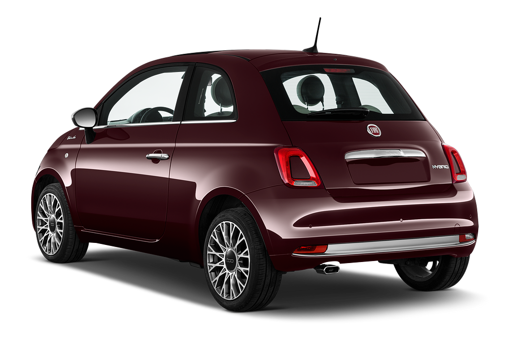 FIAT 500 (Baujahr 2022) Dolcevita 3 Türen seitlich hinten