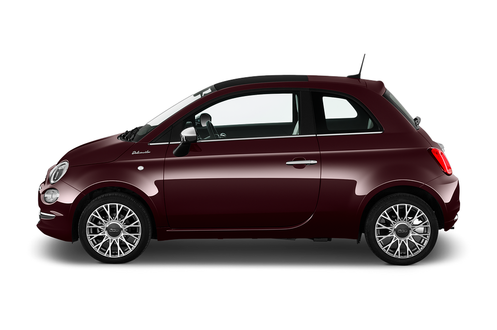 FIAT 500 (Baujahr 2022) Dolcevita 3 Türen Seitenansicht