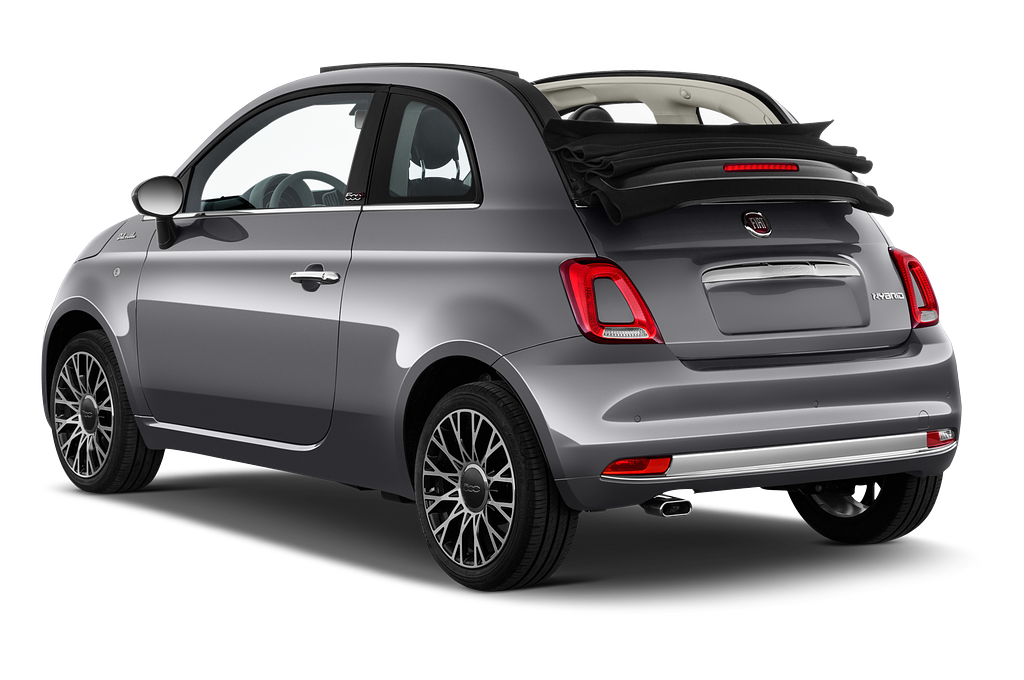 FIAT 500C (Baujahr 2022) Dolcevita 2 Türen seitlich hinten