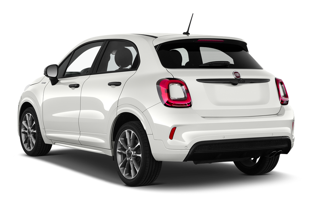 FIAT 500X (Baujahr 2020) Sport 5 Türen seitlich hinten